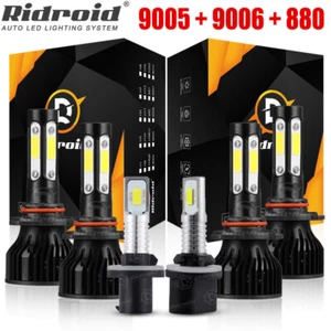 For Chevy Tahoe 2001-2006 - 6x Combo LED Headlight High Low Beam Fog Light Bulbs - Imagen 1 de 24