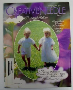 Creative Needle May 1994 Magazine Sewing Smocking Embroidery Pattern Smock Plate - Imagen 1 de 2