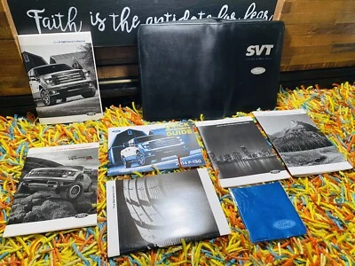 CLEAN⭕️ 2014 FORD F150 RAPTOR OWNERS MANUAL SET SVT POUCH SUPERCREW CAB SUPER - Image 1 of 4