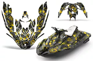 Graphic Stickers Decals for Sea-Doo Bombardier Spark 2UP 2014-2016 TUNEIN Y - Picture 1 of 2
