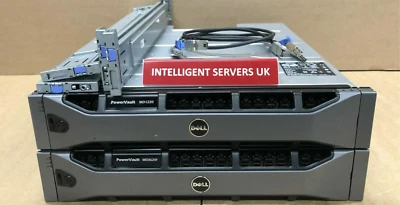 Dell PowerVault MD3620F 2x 8GB FC Controller SAN Head + Expansion Array  - Image 1 of 2