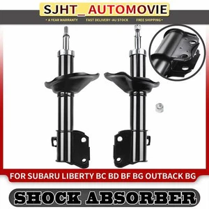 Front LH and RH Shock Absorbers for Subaru Liberty BC BD BF Outback BG 1991-1998 - Picture 1 of 11