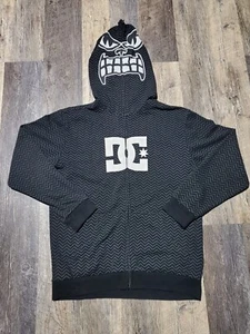 Boys DC Shoes Sweatshirt Size Large With Mask Good Size Large L - Picture 1 of 18