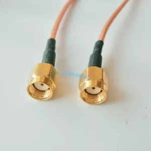 Lotto maglione coassiale connettore maschio da RP-SMA MASCHIO a RPSMA cavo RF RG316 - Foto 1 di 1