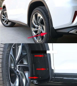 Mud Flaps Splash Guard for Lexus RX350 RX450h Mudguards Fender 2016-2019 - Picture 1 of 2