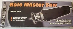 Black Bull 002 Hole Master Saw 28,000 RPM 420W 3.5Amps - Picture 1 of 1