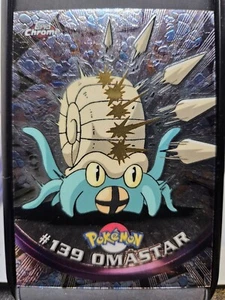 2000 Pokemon Chrome Topps #139 Omastar NM Zustand - Bild 1 von 2
