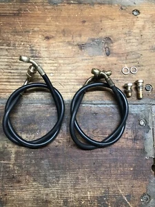 SUZUKI GSXR 750 6-7 GSXR 6 6-7 GALFER STAINLESS STEEL BRAIDED FRONT BRAKE HOSE - Picture 1 of 12