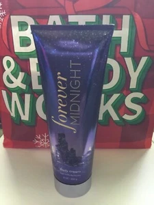 New BATH & BODY WORKS 8oz Body Cream/ Lotion FOREVER MIDNIGHT Scent DISCONTINUED - Picture 1 of 1