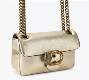 π¦
Kurt Geiger London Gold Chelsea Pebble Leather Shoulder|Crossbody Bag New - Picture 1 of 8