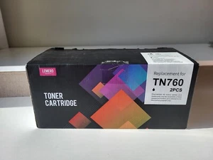 LemeroUexpect TN-760 Toner Cartridge for Brother Printer TN-730/TN760 *New 2PCS* - Picture 1 of 7