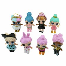 New 8 Pieces SET LOL Lil Outrageous 7 Layer Surprise Series Dolls Kids Toy Gifts