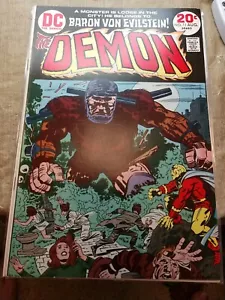 Demon 11 VF/VF+ Aug 1973 DC Comics Bronze Age beauty Jack Kirby story & art - Picture 1 of 12