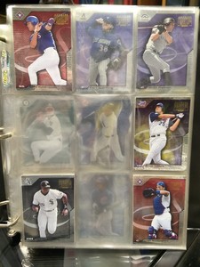 2001 Donruss Signatures baseball set w/ RCs, autos