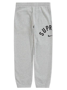 Supreme Nike Arc Sweatpants in Gray/Black Men’s - Picture 1 of 9