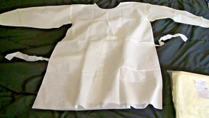 100 CT MCKESSON SMS Isolation Gown Long Sleeve Yellow (55-XL) - Picture 1 of 16