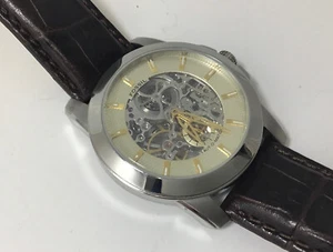 Fossil ME1026 Automatic Winding Stainless Steel Men's Watch New In Box Fast Ship - Picture 1 of 4