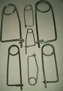 Steel Wire Spring Loaded Spreaders - 5 Styles - Mixed Lot of 7 Pieces - Clean - Imagen 1 de 4