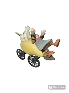 1996 Williraye Studio WW1431 Birnenwagen mit Mädchen & Katze Zugspielzeug Figur nicht mehr produziert - Bild 1 von 10