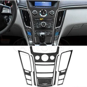 31PCS Carbon Fiber Full Interior Decorative Cover Trim For Cadillac CTS 2008-13✅ - Foto 1 di 11