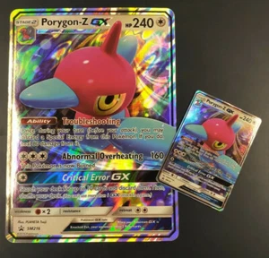 2 X Porygon-Z GX SM216 Black Star Pokemon Card Mint Free Shipping - Picture 1 of 1
