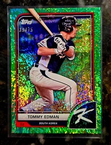 Lámina brillante verde clásico de béisbol Topps 2023/75 Tommy Edman #19 - Imagen 1 de 3