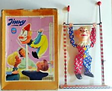 VINTAGE TIN TOY JIMMY CLOWN ARNOLD MADE IN GERMANY 1950S PUDEŁKO