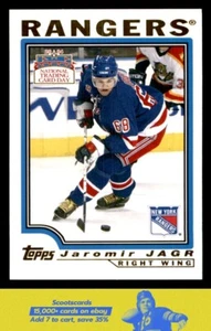 2004 National Trading Card Day Jaromir Jagr card #12 New York Rangers - Picture 1 of 2