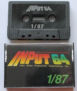 Input 64 1/87 Commodore Magazin Kassette (C64) - Bild 1 von 1