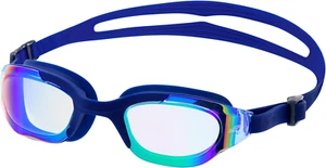 Swimming & Triathlon Goggles, Wide Vision Lens Anti-Fog UV Protection Unisex Adu - Picture 1 of 3