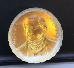 Rossini Art Glass Crystal Paperweight 1792 – 1868 (Opera, Song Writer, Composer) - Picture 1 of 4