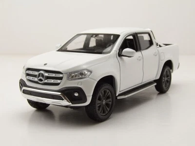 Mercedes X-Class 2018 Bianco Modellino 1:24 Welly - Immagine 1 di 4