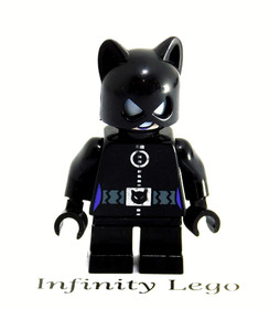 LEGO Catwoman Minifigure Super Heroes Batman Mighty Micros Short Legs (76061)