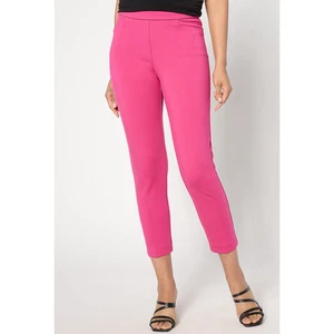 Susan Graver Status Stretch Ponte Slim Leg Crop Hose Pink Damen XSP Petite - Bild 1 von 9