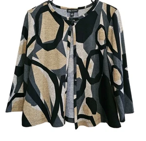 I.N. Studio Damen Strickjacke Cropped 3/4 Arm Gr. 8 - Bild 1 von 6