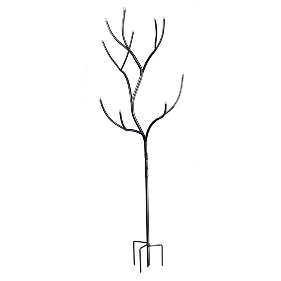 Evergreen Garden Classic Glass Bottle Tree | Made of Rustproof Metal | 5 Feet... - Image 1 of 4