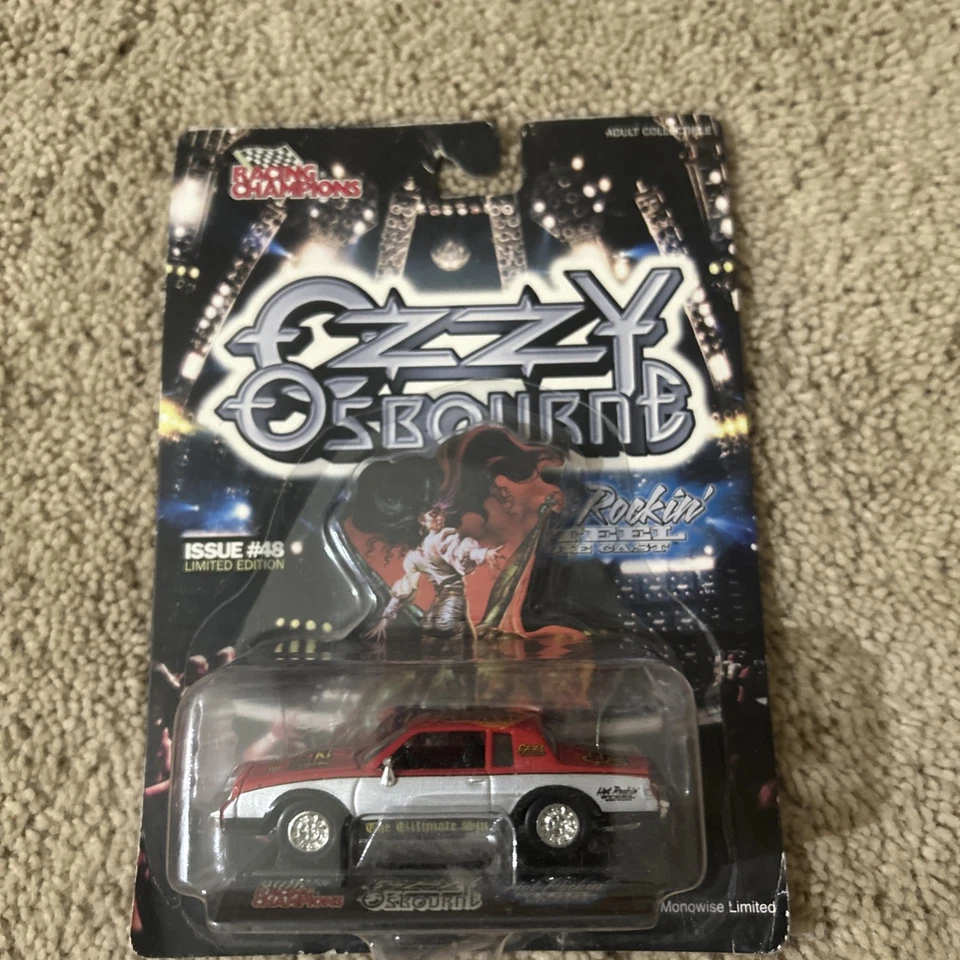 Ozzy Osbourne 1999 Hot Rockin' Steel #48 Racing Champion Die Cast Ultimate Sin Foto 1 de 1