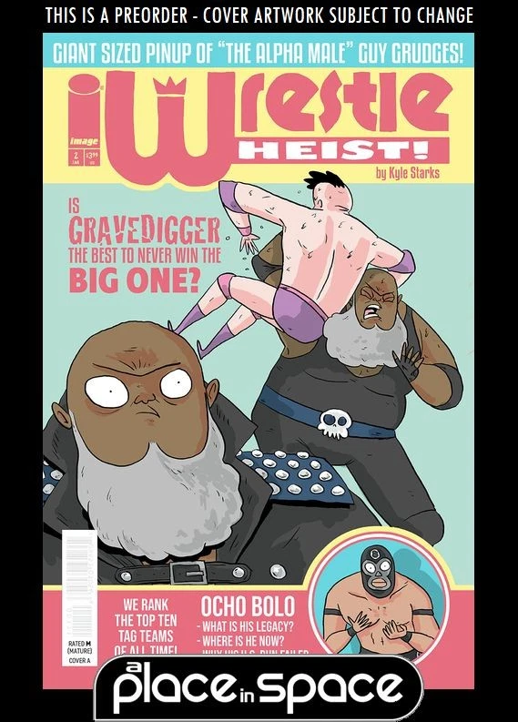 (WK04) WRESTLE HEIST #2A KYLE STARKS - PREORDER JAN 28TH