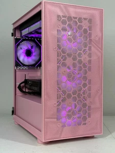 🎮 Custom Gaming PC – RTX 5060 | Ryzen 5 5600X | 16GB RAM | 1TB SSD – Pink Build - Picture 1 of 8