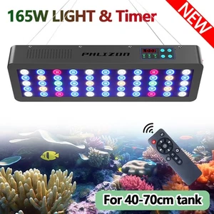 Aquarium Lights 165W for Coral Reef Marine Fish Sunrise Sunset Tank Reef Light - Picture 1 of 12