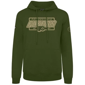 Men's Levelwear Olive Philadelphia Flyers Podium Pullover Hoodie - Picture 1 of 1
