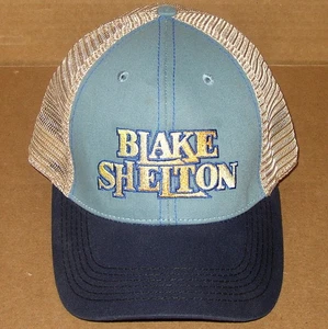 Blake Shelton Country Music Freaks Tour Mesh Trucker Snapback Hat Ball Cap *NEW* - Picture 1 of 5