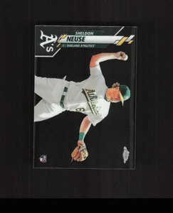 2020 Topps Chrome #61 Sheldon Neuse ROOKIE CARD Athletics - Picture 1 of 2