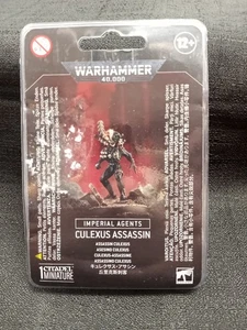 Warhammer 40K Imperial Agents: Culexus Assassin NUOVO SIGILLATO - Foto 1 di 2
