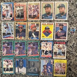 Baseball Card Lot of 57 Minnesota twins Kirby Puckett Blyleven Morris Knoblauch - Picture 1 of 3