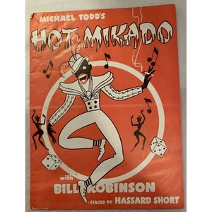 1939 New York World's Fair Program Michael Todd's HOT MIKADO Bill Robinson - Picture 1 of 6