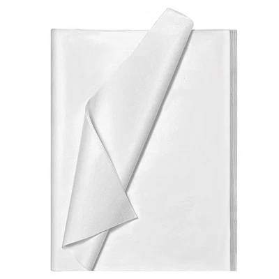50 Sheets White Tissue Paper 20x28 Inches for Gift Bags Wrapping - Image 1 of 4