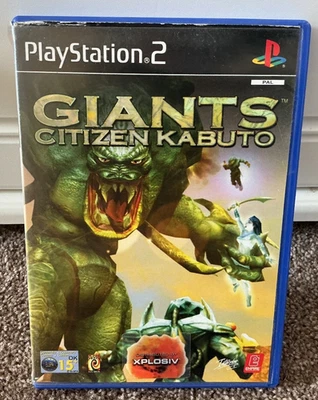 Giants: Citizen Kabuto Interplay Sony PlayStation 2 PS2 game With Manual rare - Image 1 of 4