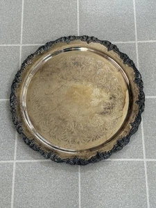 Bandeja para servir golf y campo Eagle's Nest Towson 1979 grande de colección 19 1/2" difícil de encontrar - Imagen 1 de 3