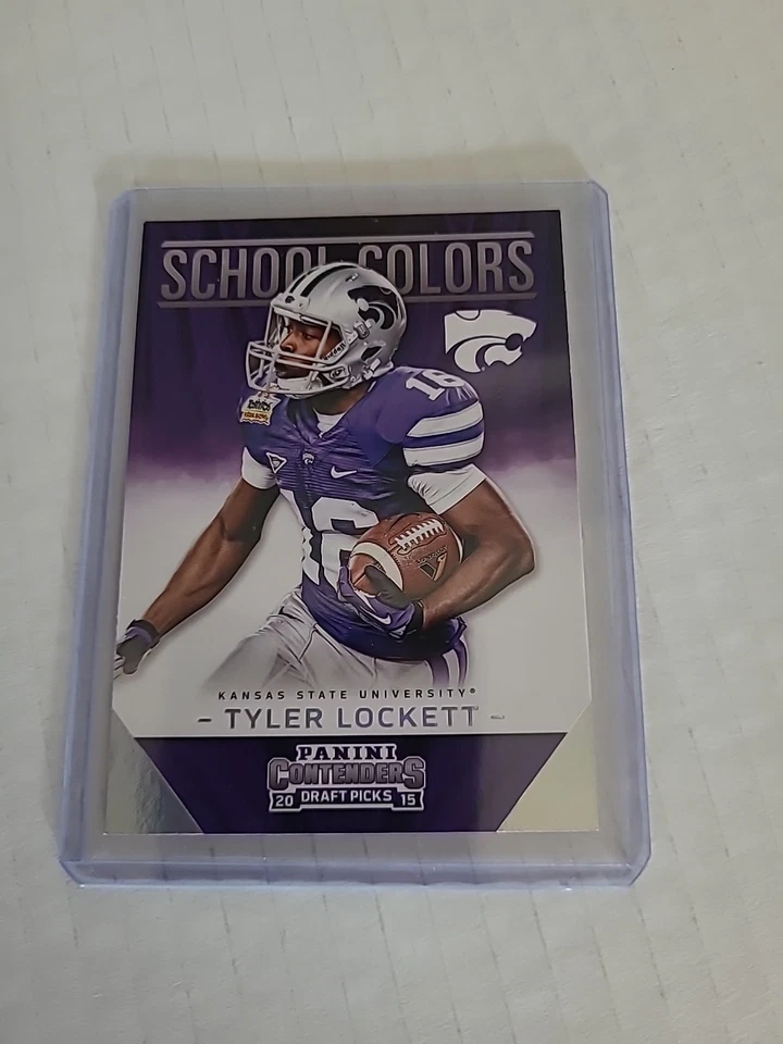 2015 Panini Contenders Draft Picks - School Colors Tyler Lockett #38 (RC) - Image 1 of 1